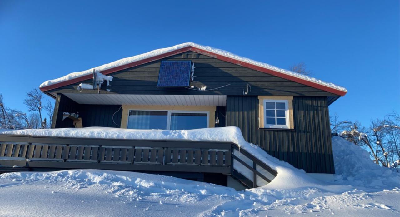 Cabin In The Mountain, Outstanding View & Solar Energy Slidre Exterior photo