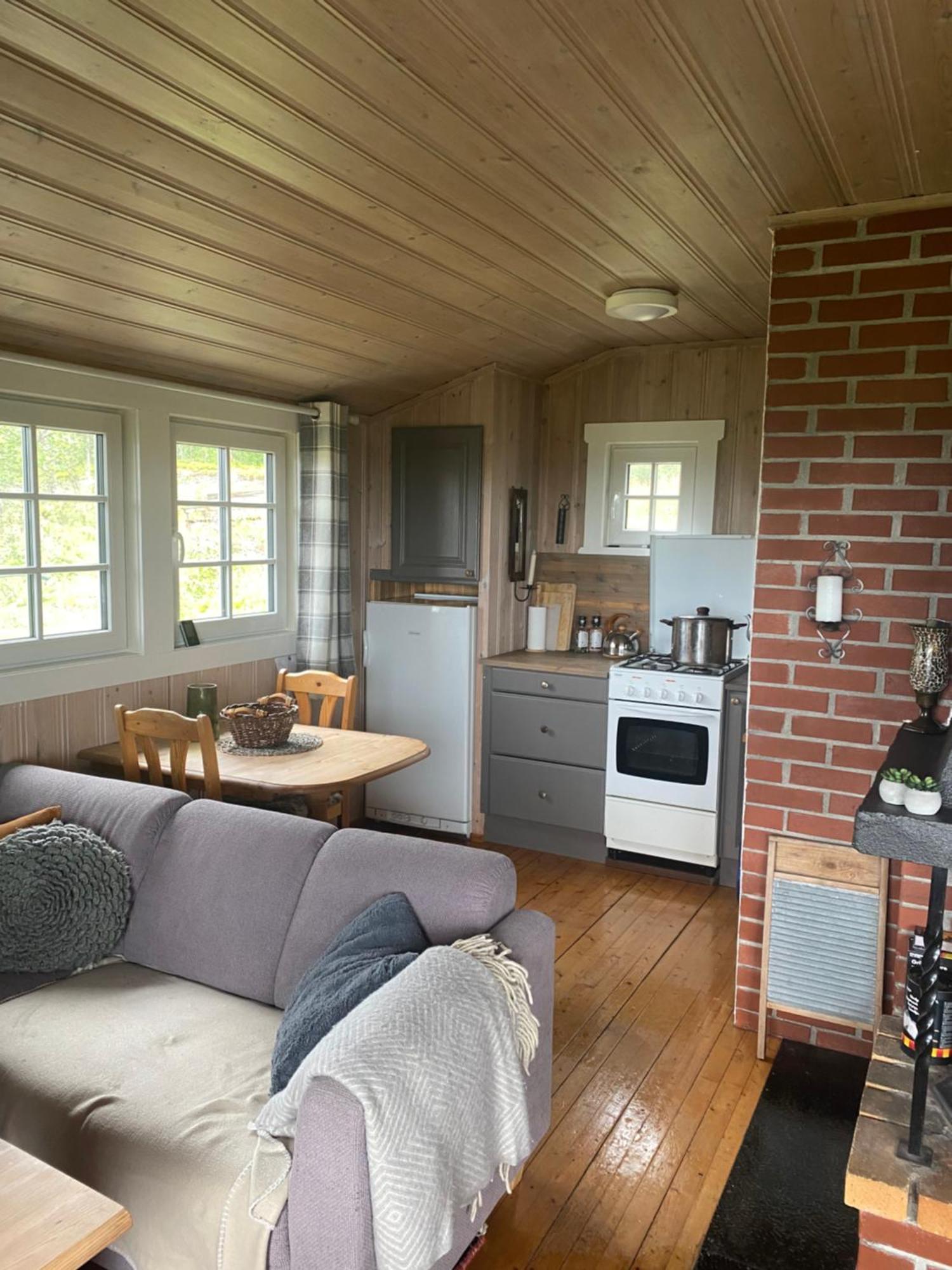 Cabin In The Mountain, Outstanding View & Solar Energy Slidre Exterior photo